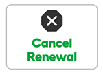 Cancel Renewal